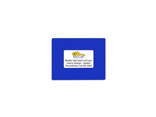 Mighty Line Shield Clear Label Protector Cover Sleeves by MightyLine