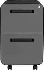 Laura Davidson Furniture Stockpile 2-Drawer Modern Mobile File Cabinet - Image 4