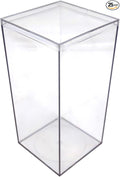 Set of 25 Acrylic Boxes with Lids, Made in USA, Display Cases by GaryPlasticPackaging