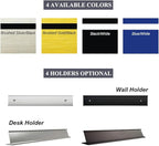 Personalized Name Plate With Wall Or Desk Holder Customized Engraving Sign 1x8 - Image 3