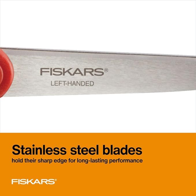 Fiskars All-Purpose Left-Handed Scissors, Gifts - Image 3