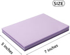 50 Sheets Colored Cardstock Paper 5 Colors, 250 GSM Heavy Card Stock - Image 3
