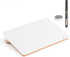 YEOUX Glass Desk Whiteboard by Yeoux