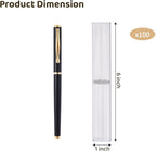 OMISTAR 100PCS Pen Gift Box, Acrylic Clear Pen Gift Box - Image 4