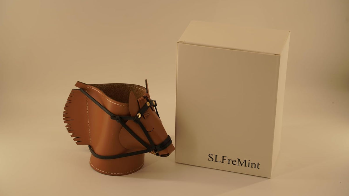Cute Horse Pen Holder for Desk,Unique Decor for Office,Home,Gift,Accessory