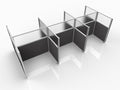 Versare Hush Panel Cubicle Kit | Workstation Partition Walls | Sound Dampening by VERSARE