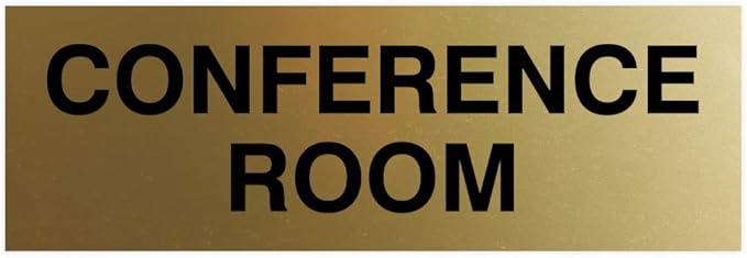 Signs ByLITA Basic Conference Room Sign by SignsByLITA