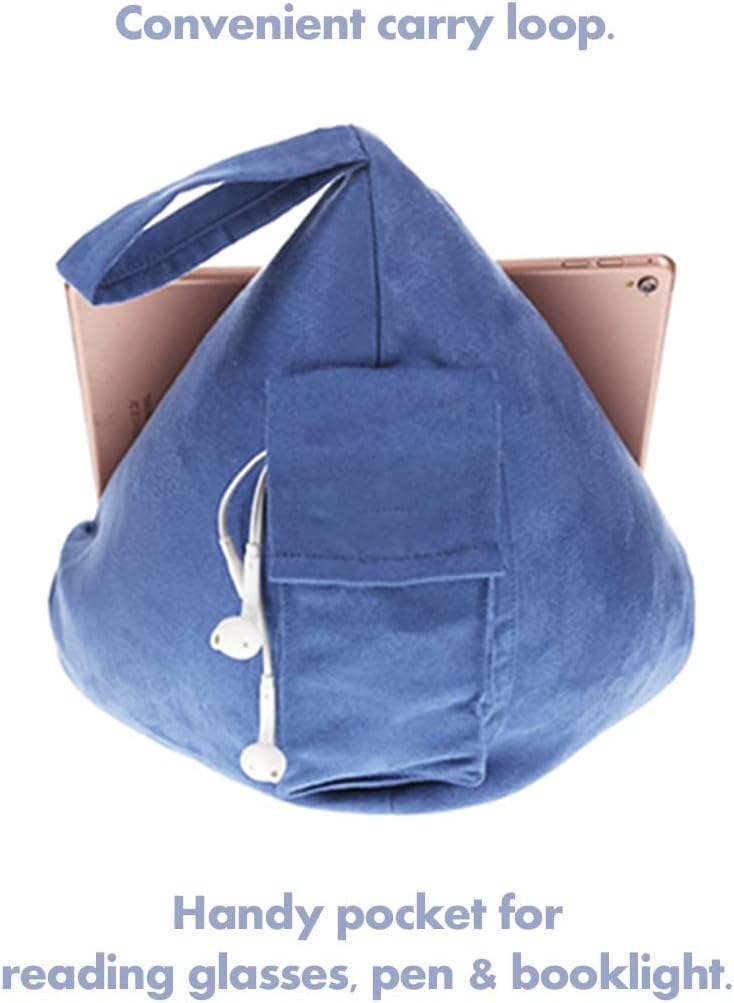 The Book Seat - The Most Comfortable Way to Read, Hands Free! - Navy