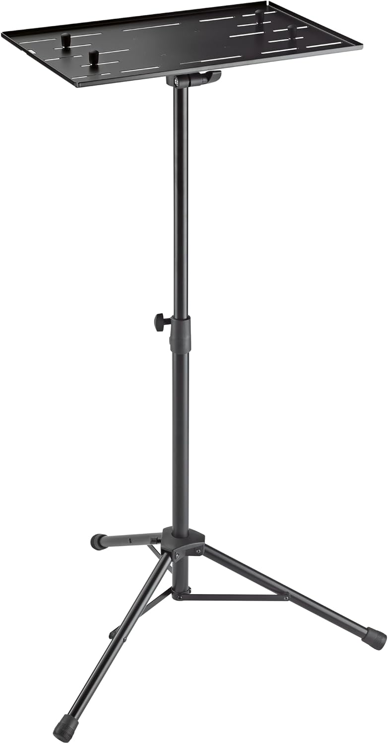 K&M Konig & Meyer 12185.000.55 Laptop Stand | Oversized Desk w/Adjust...