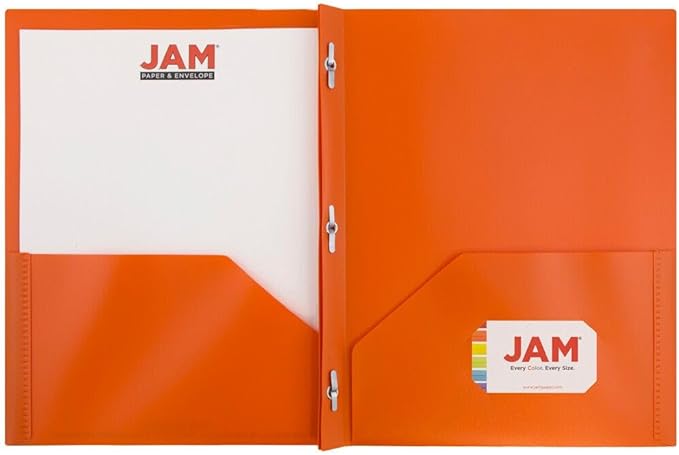 JAM PAPER Plastic Color Pop Folders - Image 5