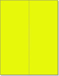 NextDayLabels - 8-1/2 x 11 Neon Color High Light Fluorescent Labels by NextDayLabels