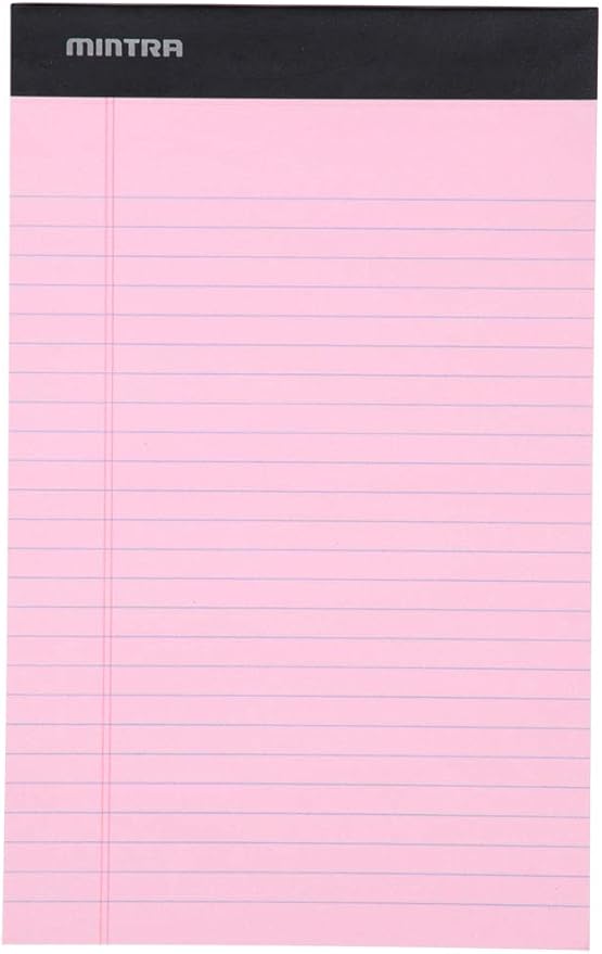 Mintra Office Legal Pads, 5in x 8in, Narrow Ruled)) - Image 4