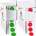 ChromaLabel 1/2 Inch Round Removable Colored Stickers, Color Coding Labels by ChromaLabel