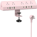 Jgstkcity Desk Clamp Power Strip, 45W Fast Charging Station, 4 USB-C, 4 USB-A by Jgstkcity