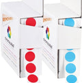 ChromaLabel 1/2 Inch Round Removable Colored Stickers, Dots Color Coding Labels by ChromaLabel