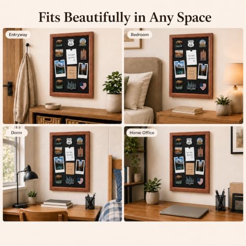 Magnet Board for Wall, 15.7" x 23.6" (Background Paper not Included)