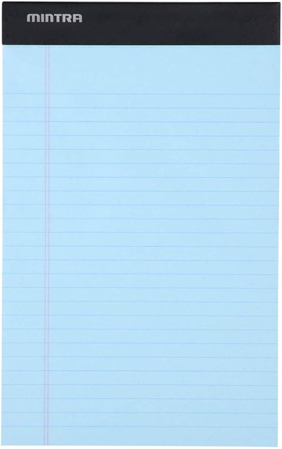 Mintra Office Legal Pads, 5in x 8in, Narrow Ruled)) - Image 3