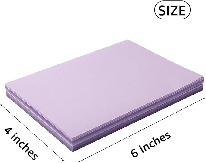 50 Sheets Colored Cardstock Paper 5 Colors Blank Flash Cards, 250 GSM Heavy - Image 3