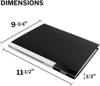 Dunwell Presentation Binder 12-Pocket, Displays 24 Pages, 8.5x11 Portfolio - Image 5