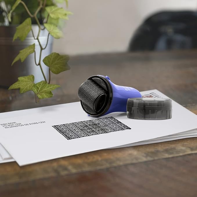 Guard Your ID Wide Advanced Roller 2.0 Identity Theft Prevention Security Stamp - Image 9