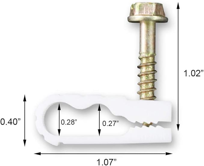STEREN Coaxial Cable Clips - Image 3