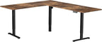 VIVO Electric Corner 84 x 63 inch L-Shaped Standing Desk, Memory Height - Image 9