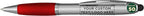 DISCOUNT PROMOS Custom Stylus Ballpoint Pens Set of 50, Personalized Bulk Pack by DISCOUNTPROMOS