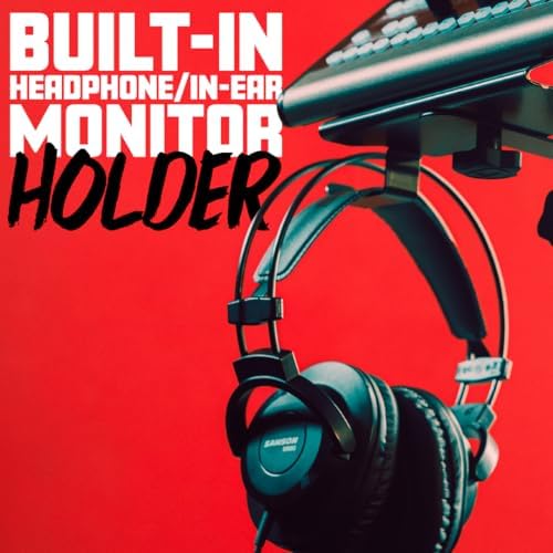 Gator Frameworks Universal Personal Monitor Mixer Mount Stand for Both Studio...