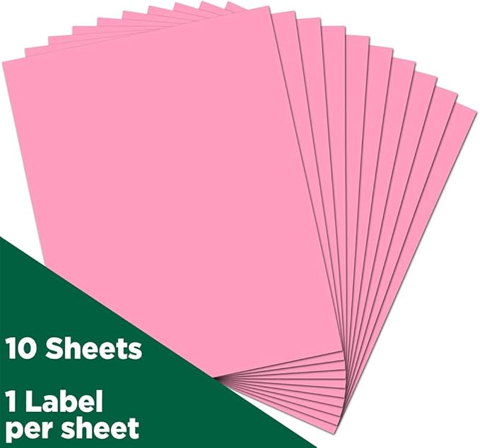 JAM PAPER Full Sheet Shipping Labels - Image 2