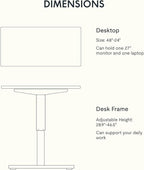FLEXISPOT EN1 One-Piece Standing Desk - Image 6