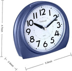 Tinload 5.5" Large Analog Alarm Clock Silent Non Ticking, Gentle Wake, Beep - Image 3