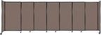 Versare Straightwall Sliding Portable Wall Partition | Freestanding Office by VERSARE