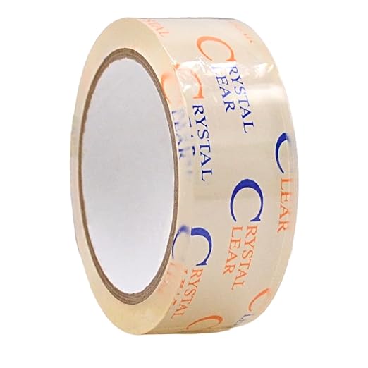 WOD CST22CC Crystal Clear See-Through Packing Tape – 1.5 inch x 110 yds. by WODTape