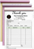 Custom Carbonless Sales Invoice Form Books by Unknown