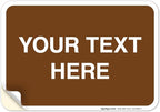 Custom Sign, Personalized Metal Signs, Customize by SigoSigns