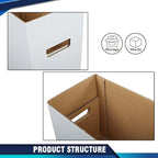 PIT66 3 Pack Comic Book Storage Comic Book Box Holds 150-175 Comics Collapsible - Image 8