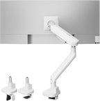 monTEK Single Monitor Arm, Mechanical Spring Monitor Arm by monTEK