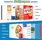 Magnetic Sign Holder Wall Mount 8.5 x 11, Plastic Door Display Frame - Image 7