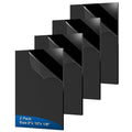 4 Pieces Black Acrylic Sheet, 8 x 10 Inch 1/8 Inch Thick, Home Decor, Display by ADTDA