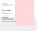 LUXPaper 8.5" x 11" Cardstock | Letter Size | Candy Pink | 100lb. Cover | 50 Qty - Image 8