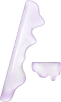 Gel Keyboard and Mouse Wrist Rest Set,Wrist Pad for Computer Keyboard | Purple Wrist Support for Keyboard 60%/68%/75%, Keyboard Cushion, Comfort & Support for Typing and Gaming
