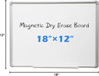 DEVELOP 12x18 Inch Magnetic Dry Erase Board - Image 10