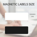 OQUYDEA 40-Pack Dry Erase Magnetic Labels - Image 2