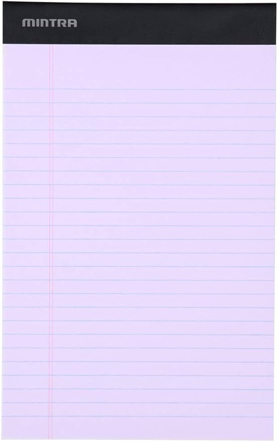 Mintra Office Legal Pads, 5in x 8in, Narrow Ruled)) - Image 5