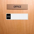 Office Door Sign, Privacy Sliding Message Sign, Do Not Disturb/Please Knock/Out - Image 7