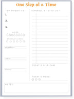 Graphique Self Care To-Do List Notepad | 150 Tear-Away Sheets | Task Planner | by GraphiquedeFrance