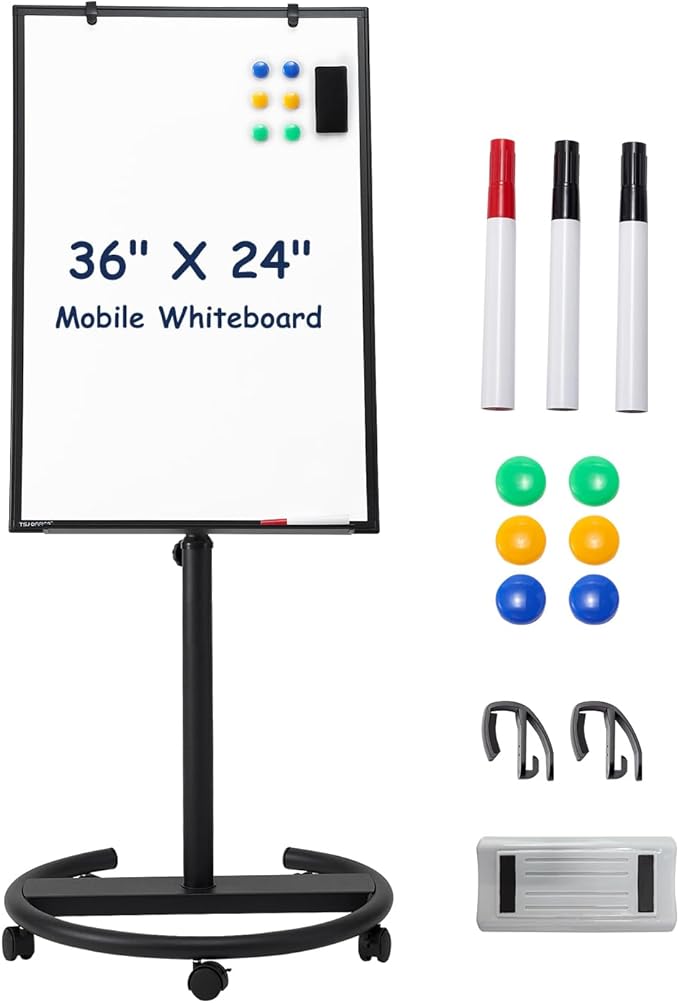 TSJ OFFICE Mobile Whiteboard Standing by TSJOFFICE