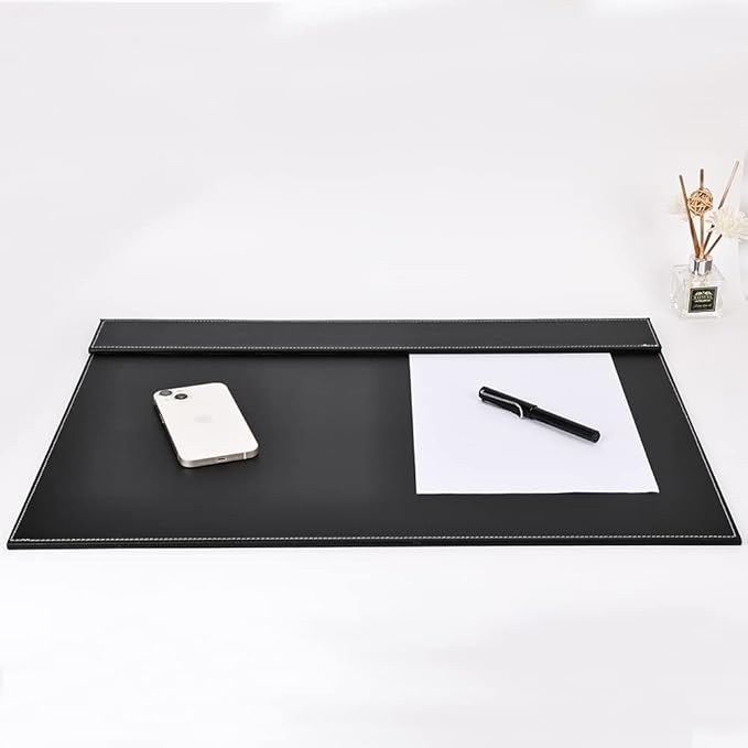 KINGFOM Ultra-Smooth PU Leather Desk Pad & Mat Office Desk Drawing & Writing - Image 8