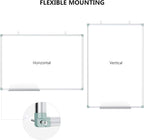 Lockways Magnetic Dry Erase Board, 36 x 24 Inch Magnetic Whiteboard White Board - Image 3