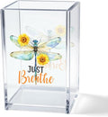 Vgrti Just Breathe Acrylic Cosmetic Pencil Pen Holder Cup, Inspirational by Unknown